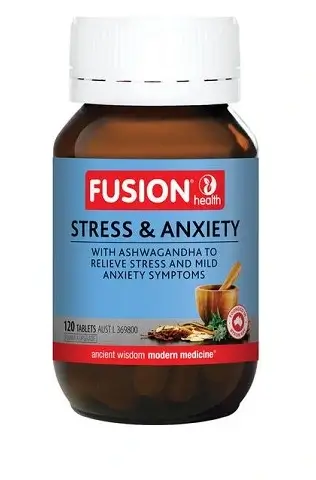 fusion stress and anxiety 120 tablets