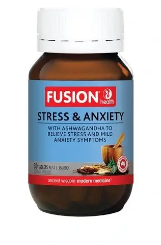 fusion stress and anxiety 30 tablets