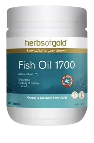 herbs of gold fish oil 1700 capsules